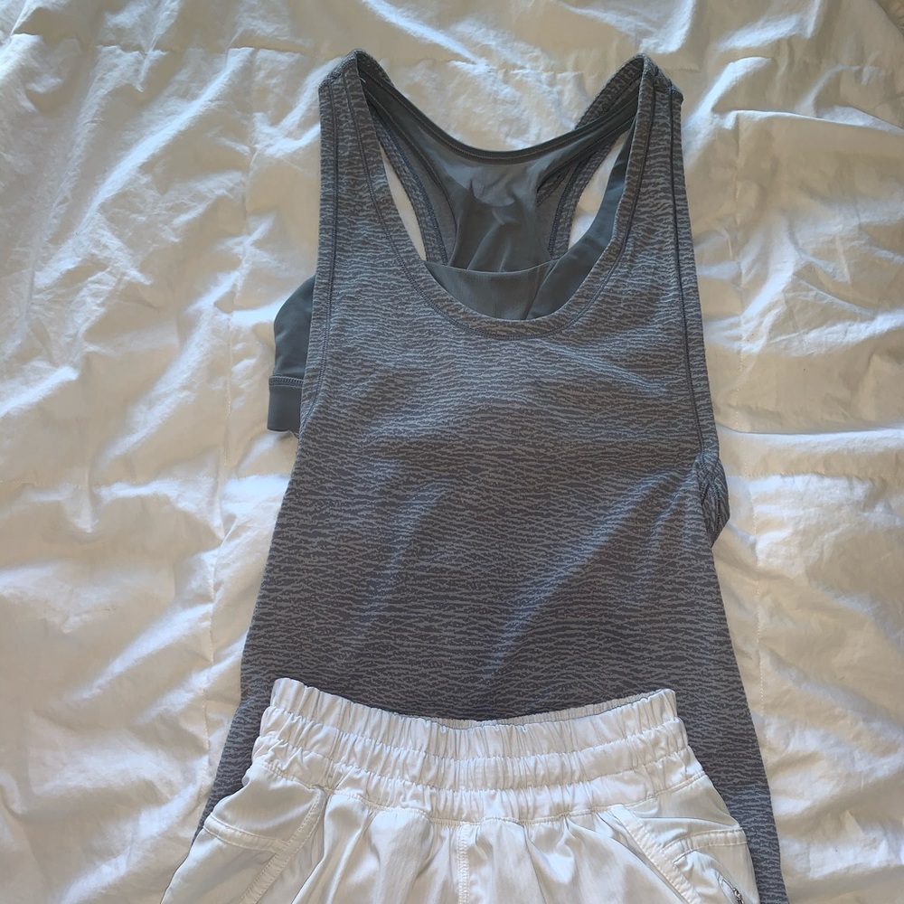 Lululemon Grey Athletic Tank